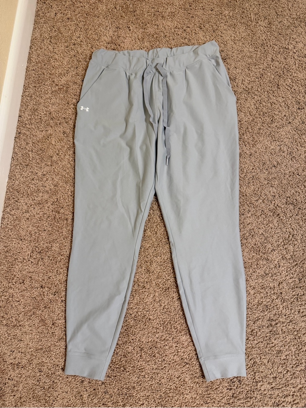 Under Armour Light Gray Performance Jogger Pants